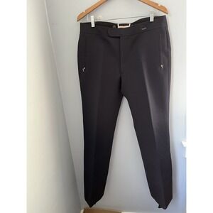 Bogner West Germany Wool Blend Navy Olympic Ski‎ Women's Pants Size 1X Vintage